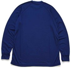 画像3: 90s USA製 patagoniaパタゴニア CAPILENEキャプリーン 無地 アンダーシャツ 紺 XL (3)