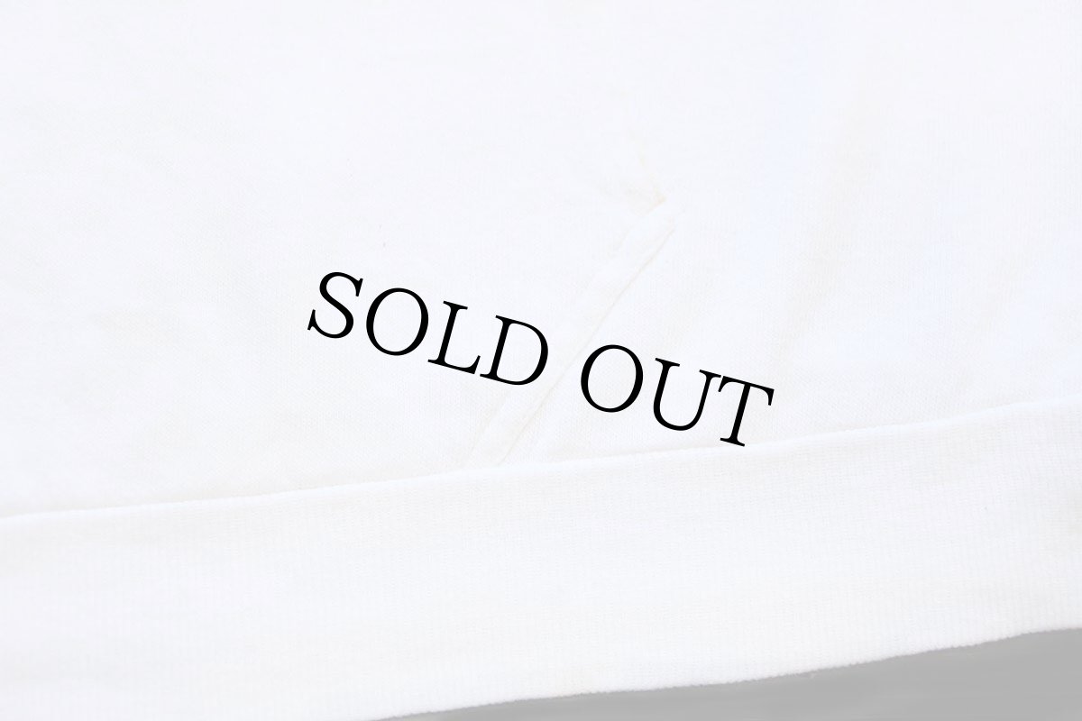 画像6: 80s USA製 UNION HOSPITAL スウェットパーカー 白 M★フーディー (6)