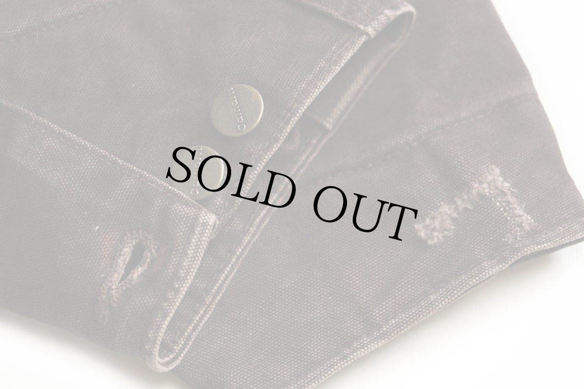 画像8: 00s メキシコ製 carharttカーハート ブランケットライナー ダック地 チョアコート カバーオール 焦げ茶 XL (8)