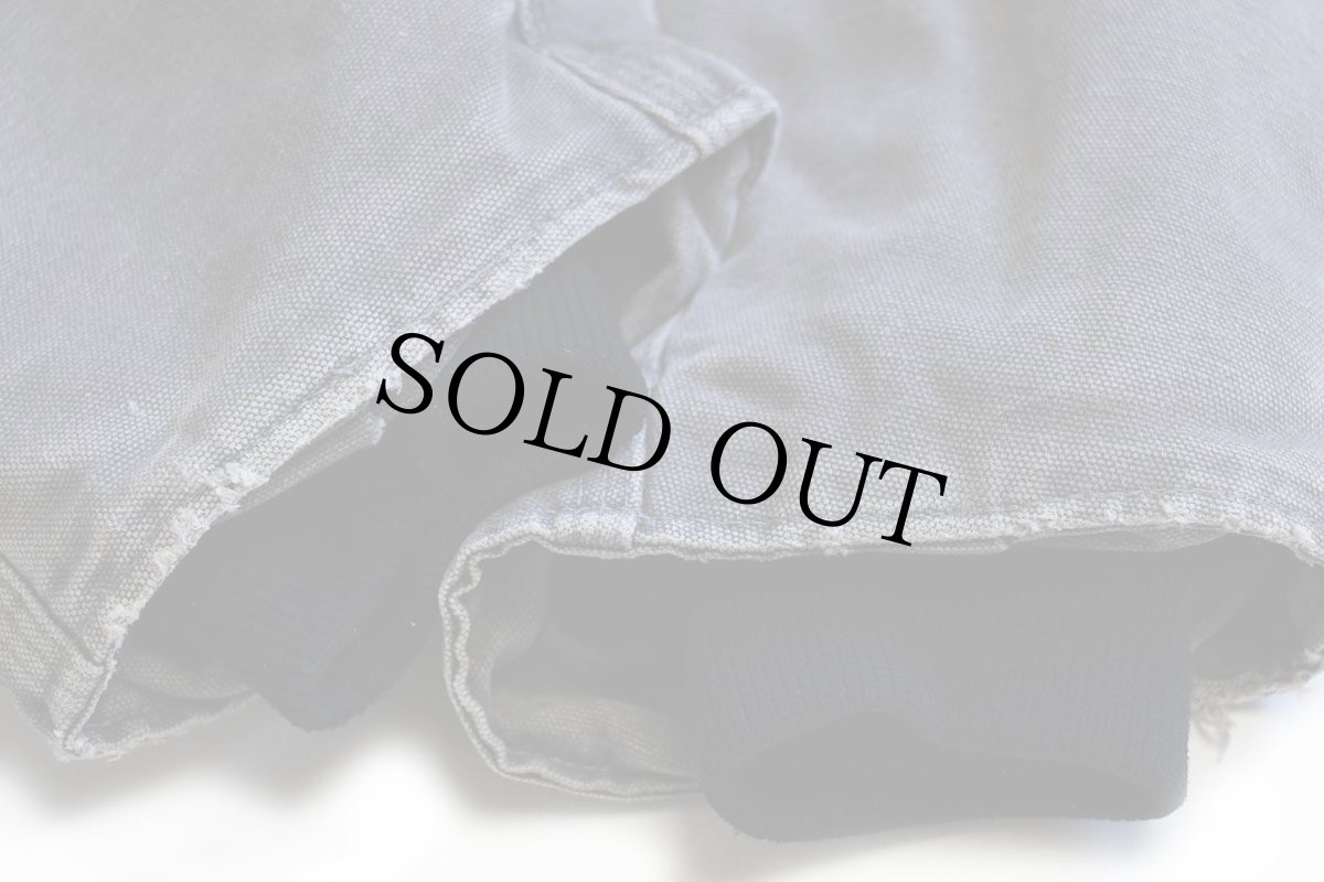 画像8: 00s USA製 carharttカーハート キルティングライナー ダック地 トラディショナルコート セメント XXL★特大 (8)