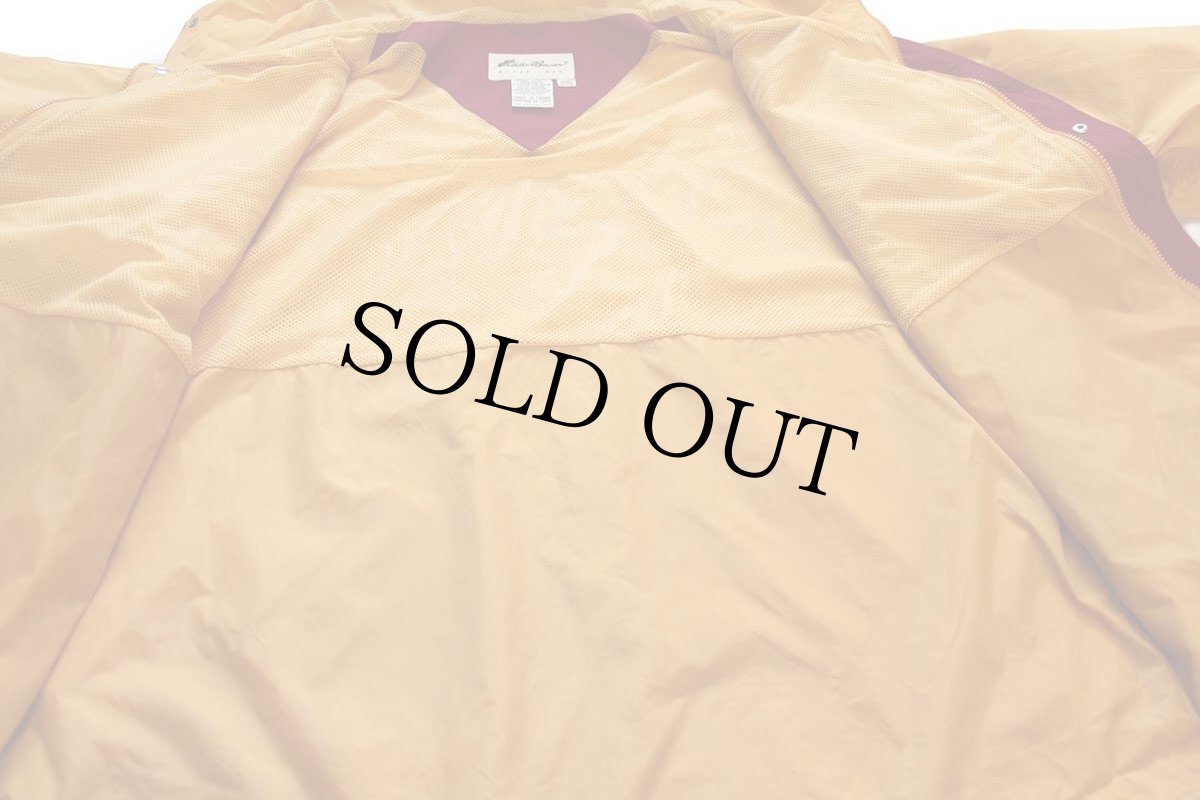 画像5: 90s EddieBauerエディーバウアー ナイロン マウンテンパーカー 濃黄 L (5)