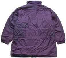 画像2: 00s patagoniaパタゴニア Guide Parka ガイドパーカー 中綿入り ナイロンジャケット 紫 XL★雪なしタグ (2)
