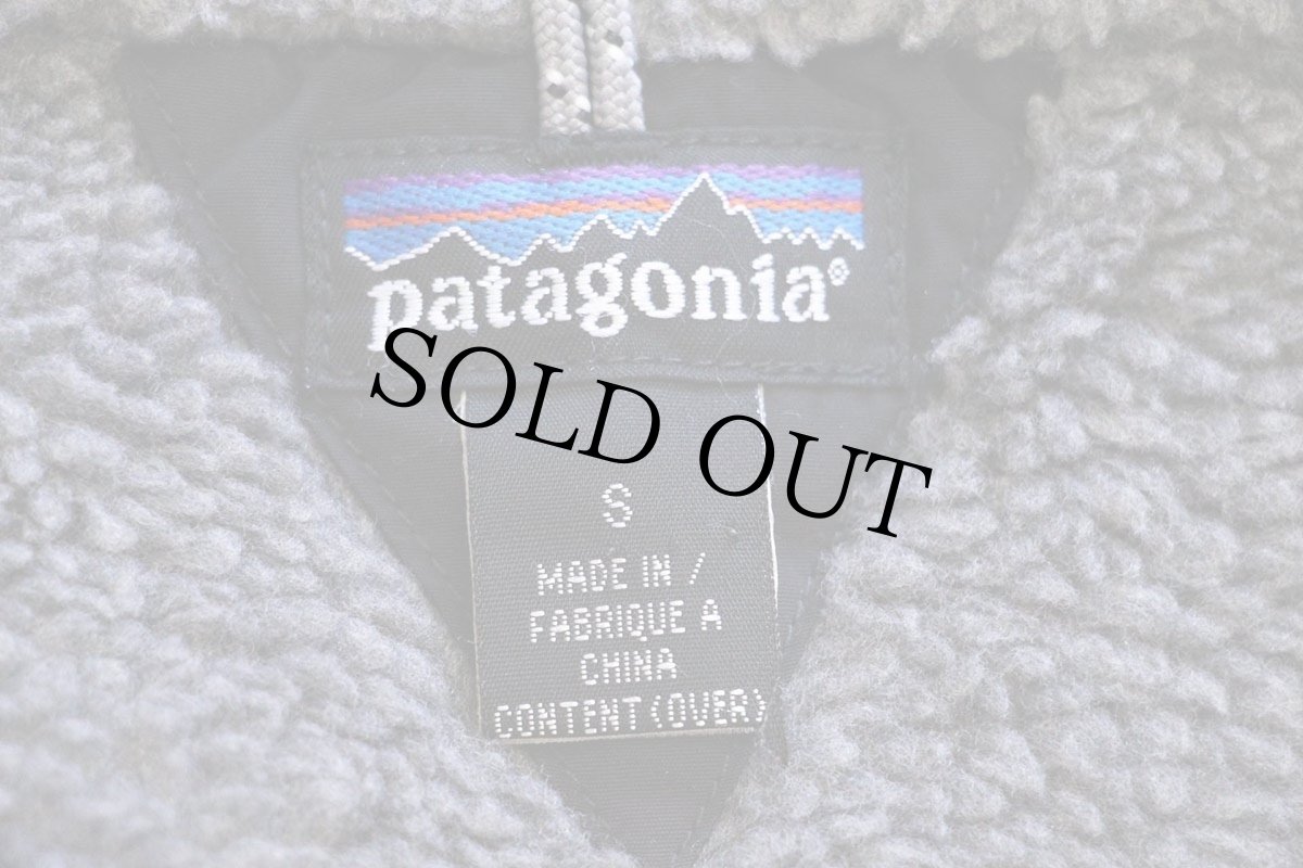 画像4: 90s patagoniaパタゴニア Infurno Jacket パイル フリースライナー ナイロン インファーノジャケット 初期型 黒 S (4)