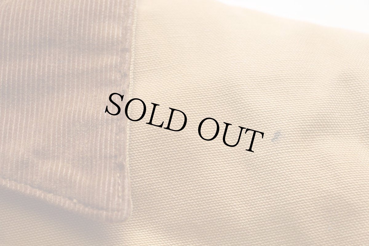 画像6: 90s carharttカーハート キルティングライナー ダック地 トラディショナルコート 茶 (6)