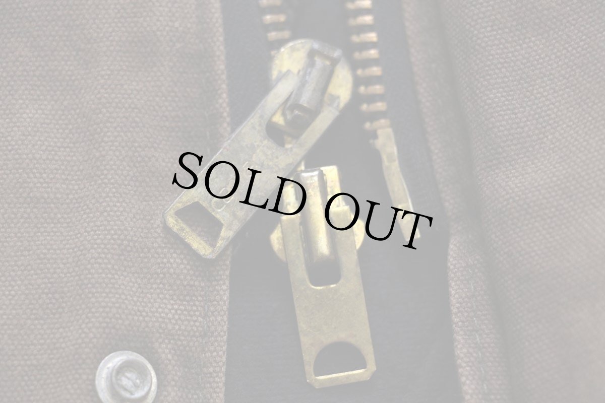 画像6: 80s USA製 carharttカーハート キルティングライナー サンドストーン ダック地 ランチコート 焦げ茶 L (6)