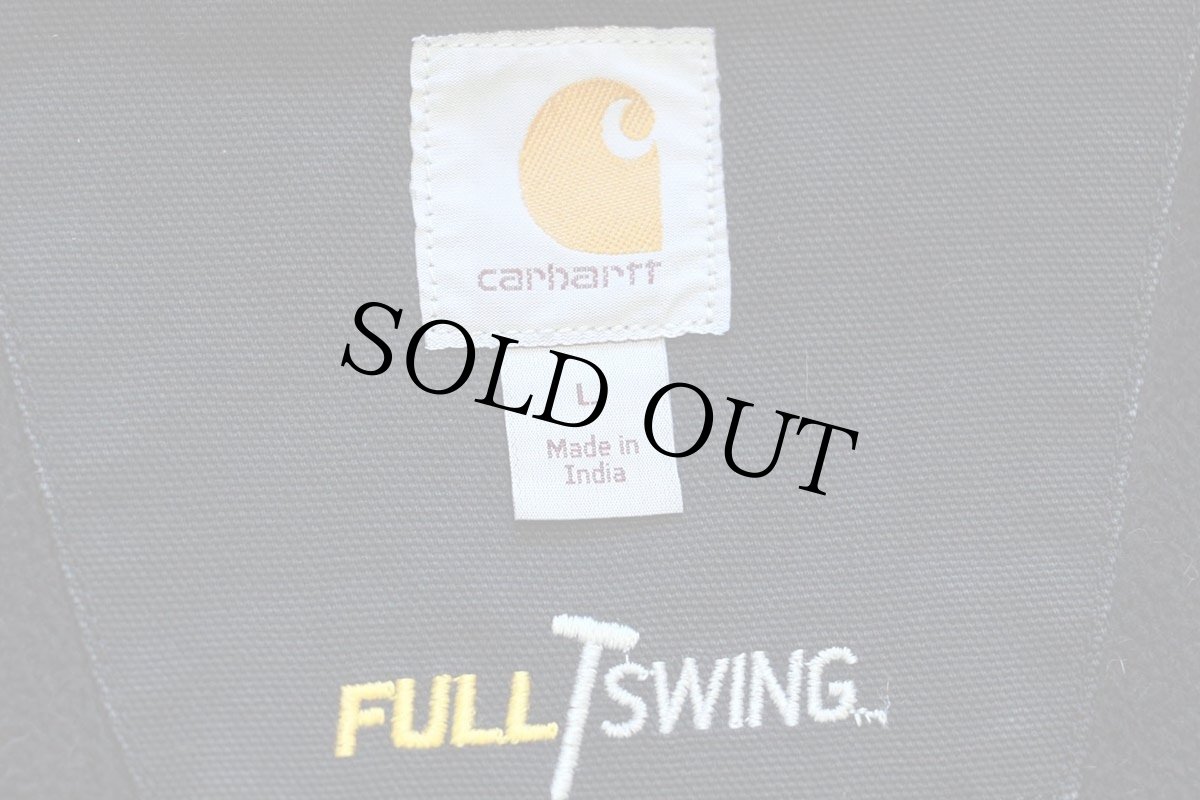 画像4: carharttカーハート FULL SWING ARMSTRONG JACKET ダック地 フルスイング アームストロング ジャケット 黒 L (4)