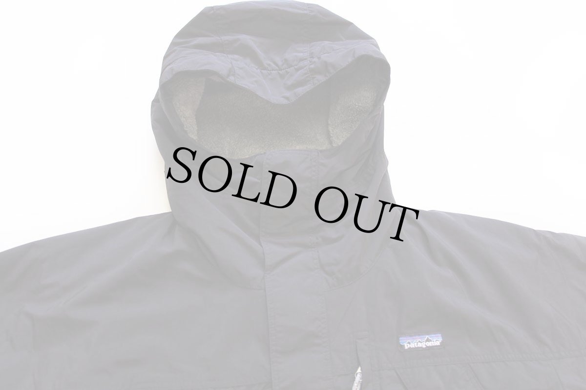画像3: 90s patagoniaパタゴニア Infurno Jacket パイル フリースライナー ナイロン インファーノジャケット 初期型 黒 S (3)