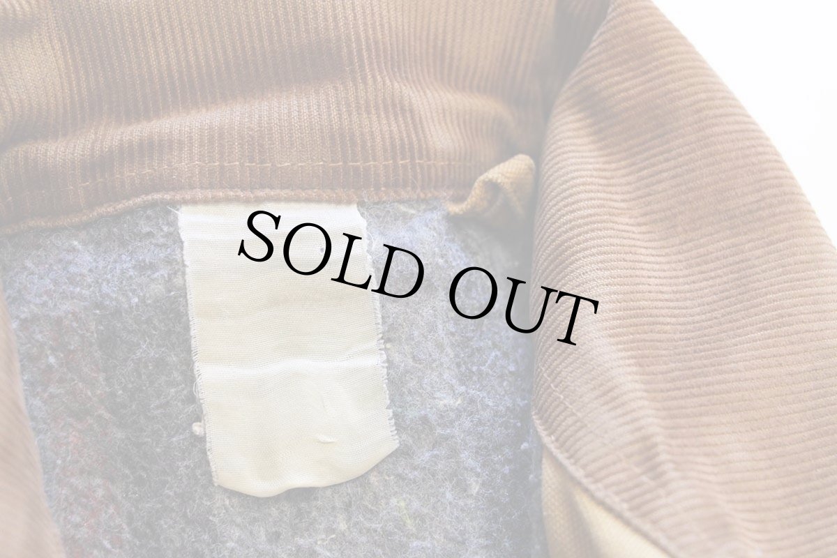 画像4: 80s carharttカーハート ブランケットライナー ダック地 チョアコート カバーオール 茶 (4)