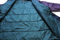 画像5: 00s patagoniaパタゴニア Guide Parka ガイドパーカー 中綿入り ナイロンジャケット 紫 XL★雪なしタグ (5)