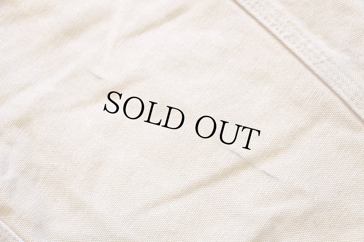 画像8: 80s USA製 carharttカーハート キルティングライナー サンドストーン ダック地 ランチコート 茶 フェード (8)