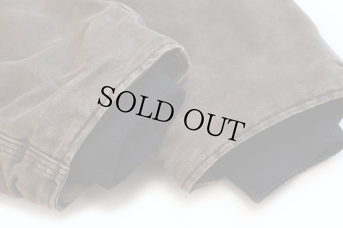 画像8: 00s USA製 carharttカーハート キルティングライナー ダック地 トラディショナルコート チェスナットブラウン L-R (8)