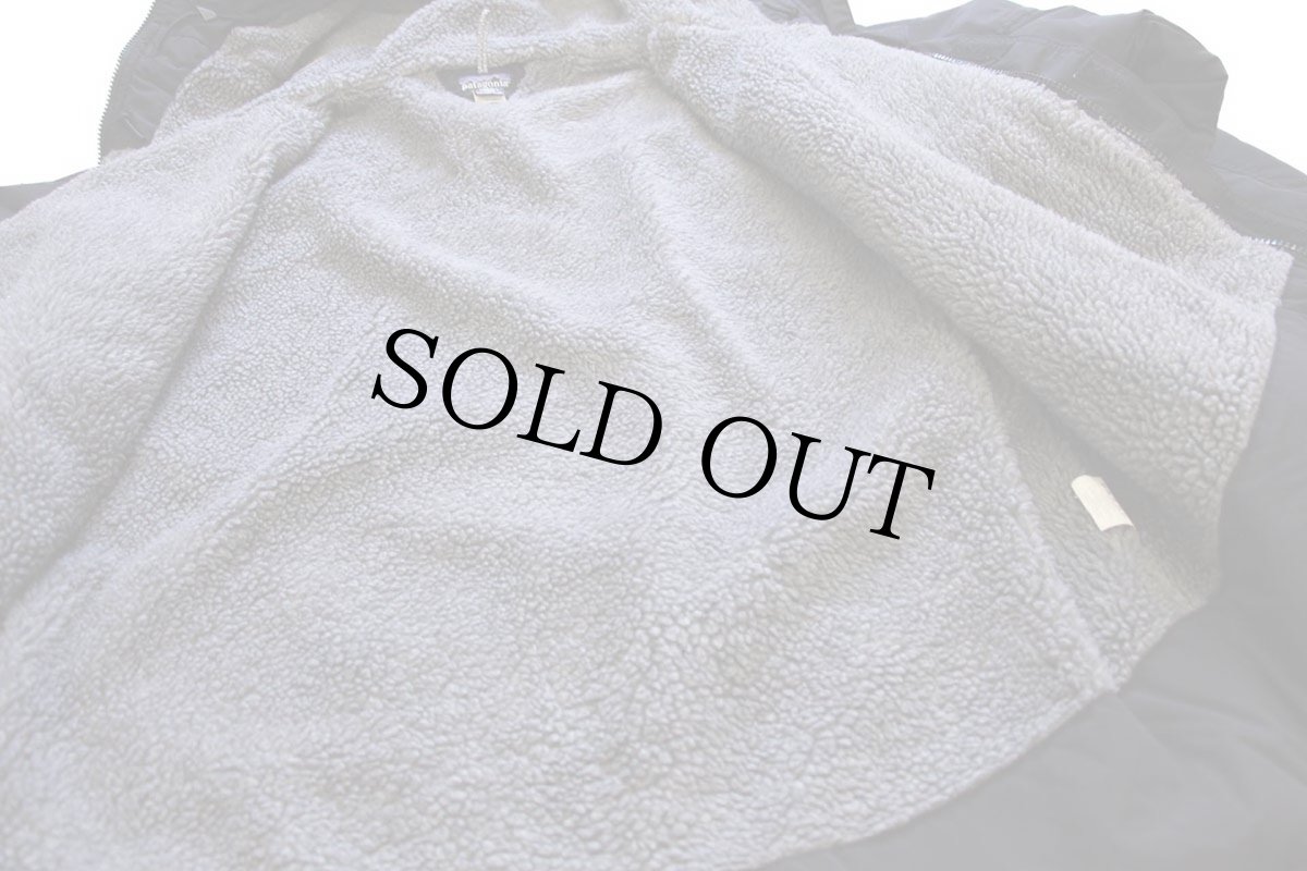 画像6: 90s patagoniaパタゴニア Infurno Jacket パイル フリースライナー ナイロン インファーノジャケット 初期型 黒 S (6)