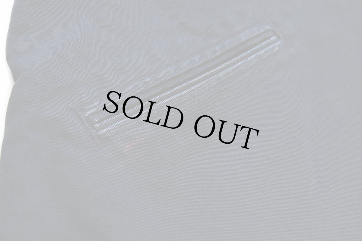 画像7: 90s USA製 carharttカーハート HALLIBURTON 刺繍 ブランケットライナー ダック地 デトロイトジャケット 黒 48T (7)