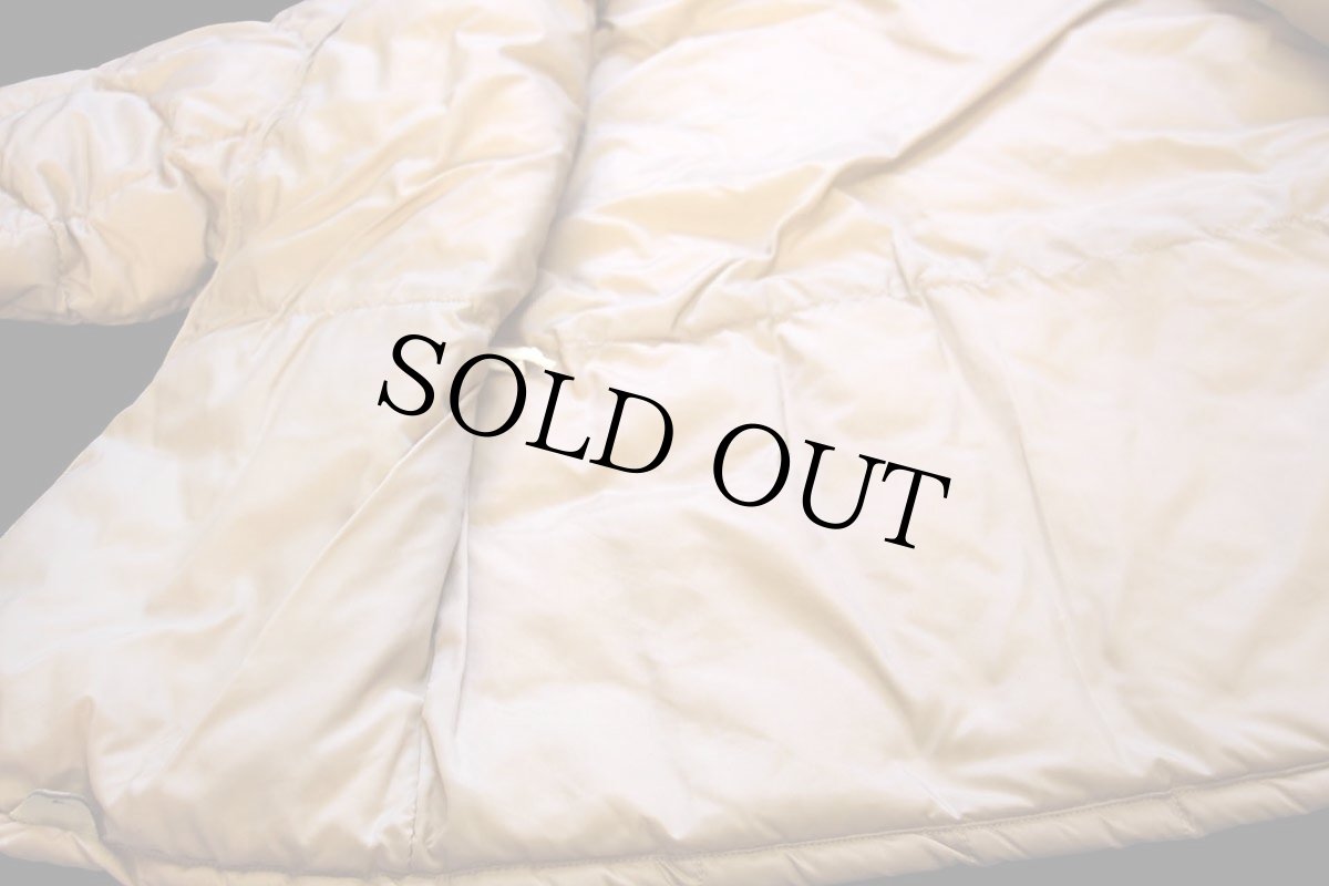 画像6: 60s Gerry ナイロン ダウンジャケット ベージュ L-L (6)