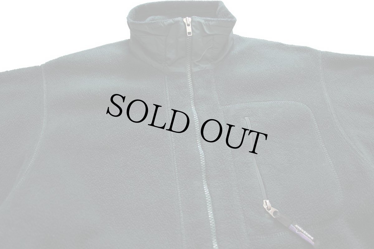 画像3: 90s USA製 patagoniaパタゴニア シンチラ フリースジャケット 深緑 S (3)