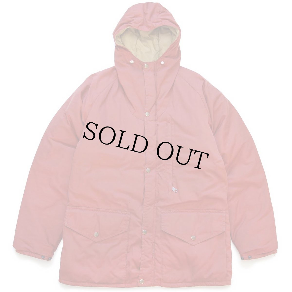 画像1: 80s USA製 CLASS-5 ダウンパーカー レンガ M★ダウンジャケット (1)