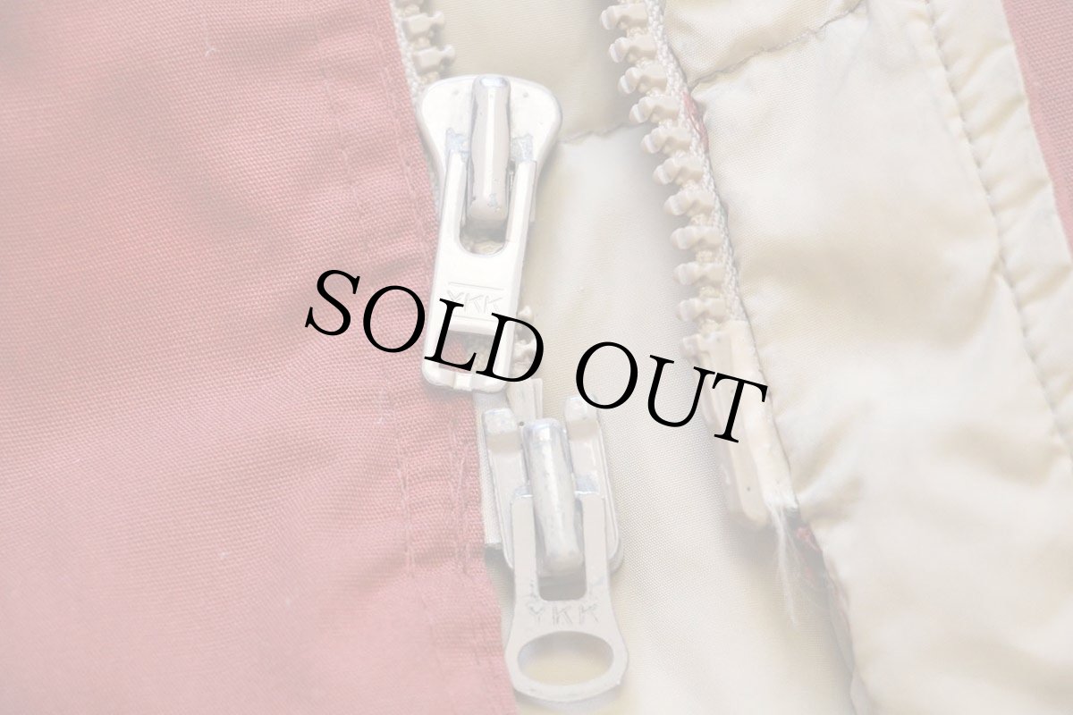 画像6: 80s USA製 CLASS-5 ダウンパーカー レンガ M★ダウンジャケット (6)