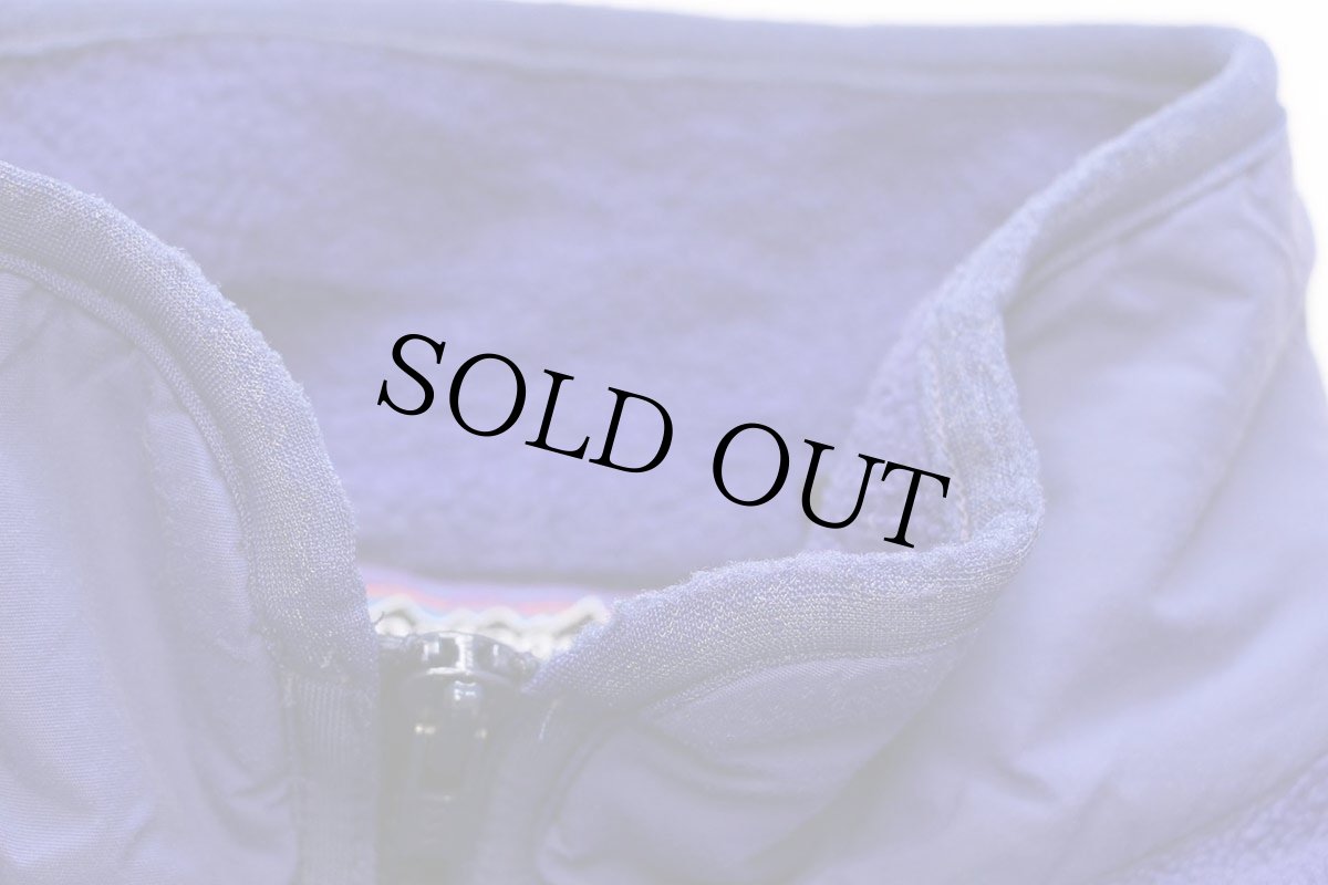 画像7: 80s USA製 patagoniaパタゴニア フリースジャケット 青紫 M (7)