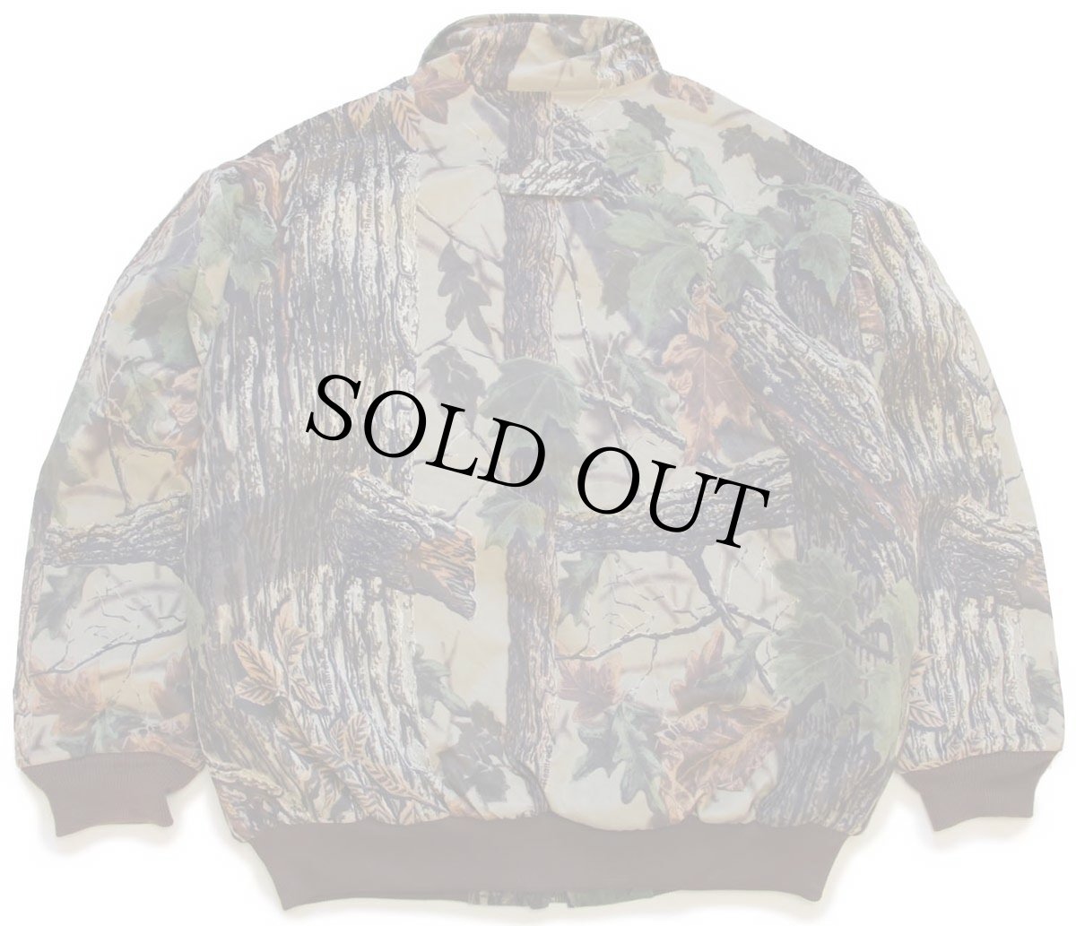 画像2: 90s USA製 Cabela'sカベラス リアルツリーカモ Thinsulate中綿入り ナイロンジャケット XL (2)