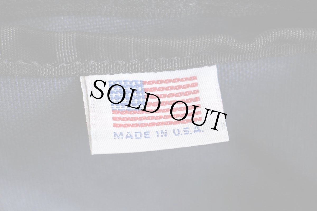 画像4: 90s USA製 EddieBauerエディーバウアー 2WAY ナイロン ショルダーバッグ 紺 (4)