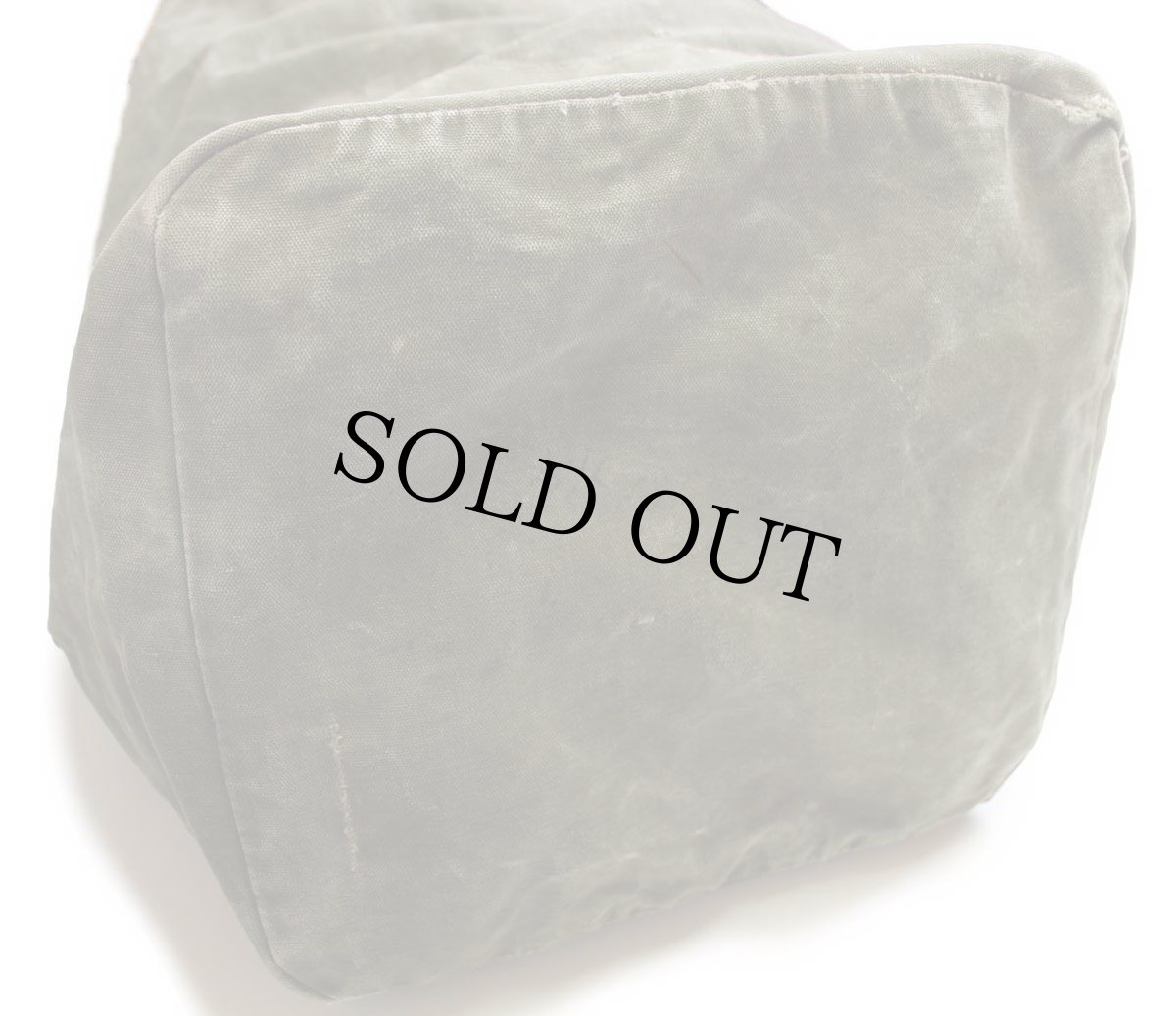 画像3: 40s 米軍 US ステンシル ダメージ コットン キャンバス ダッフルバッグ オリーブドラブ (3)