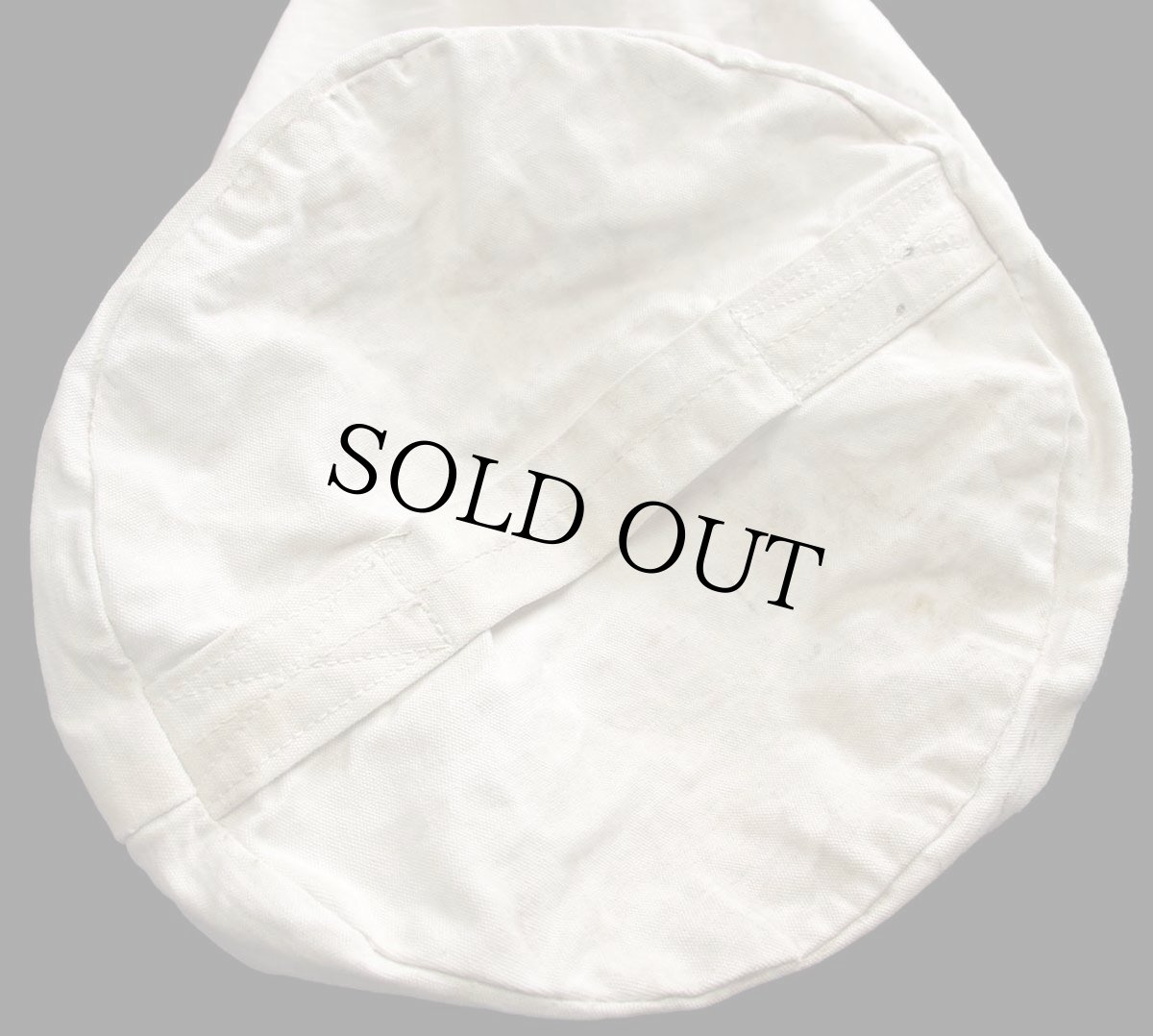 画像3: 40s 米軍 U.S.NAVY コットン キャンバス ダッフルバッグ 生成り (3)