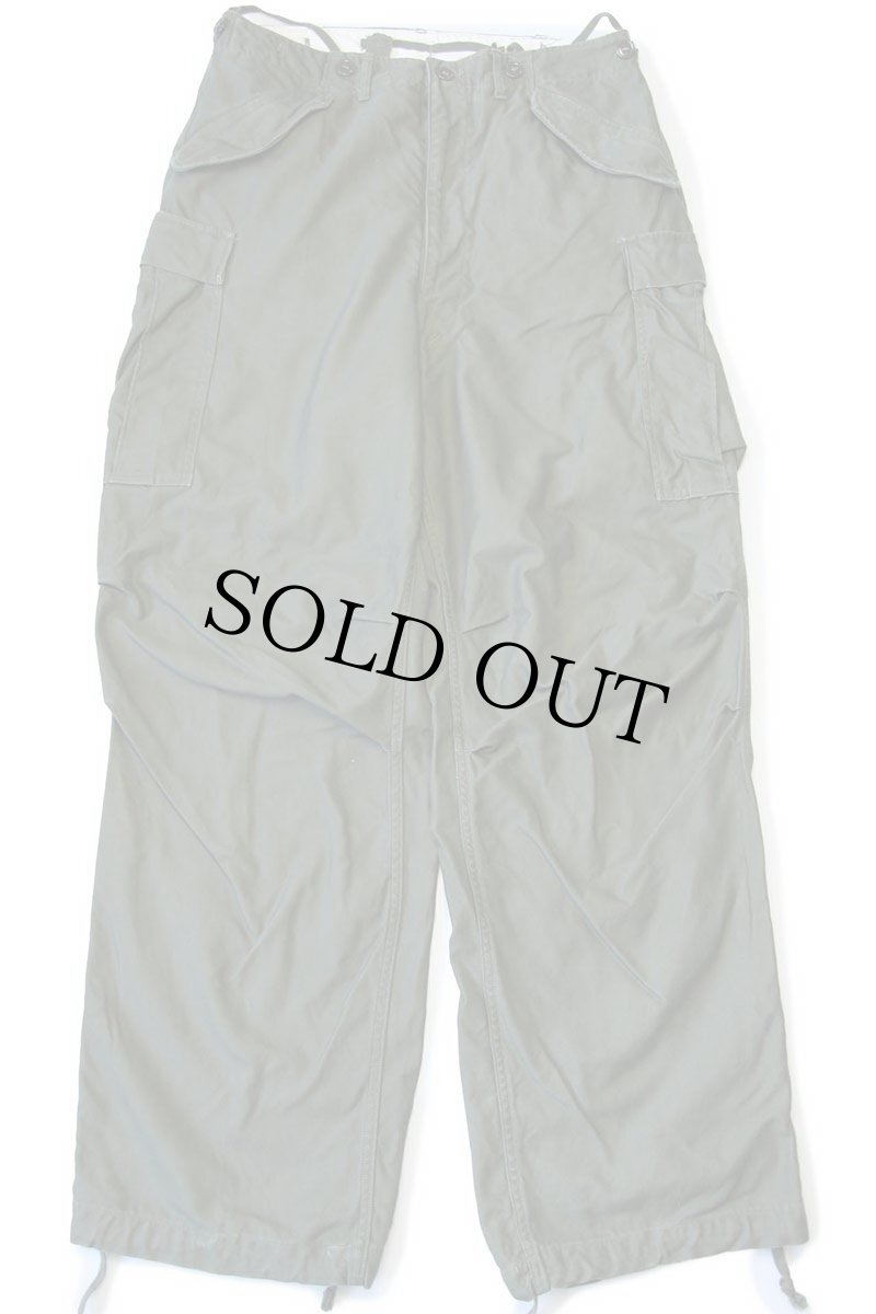 画像2: 50s 米軍 U.S.ARMY M-51 フィールドカーゴパンツ オリーブグリーン L-M (2)