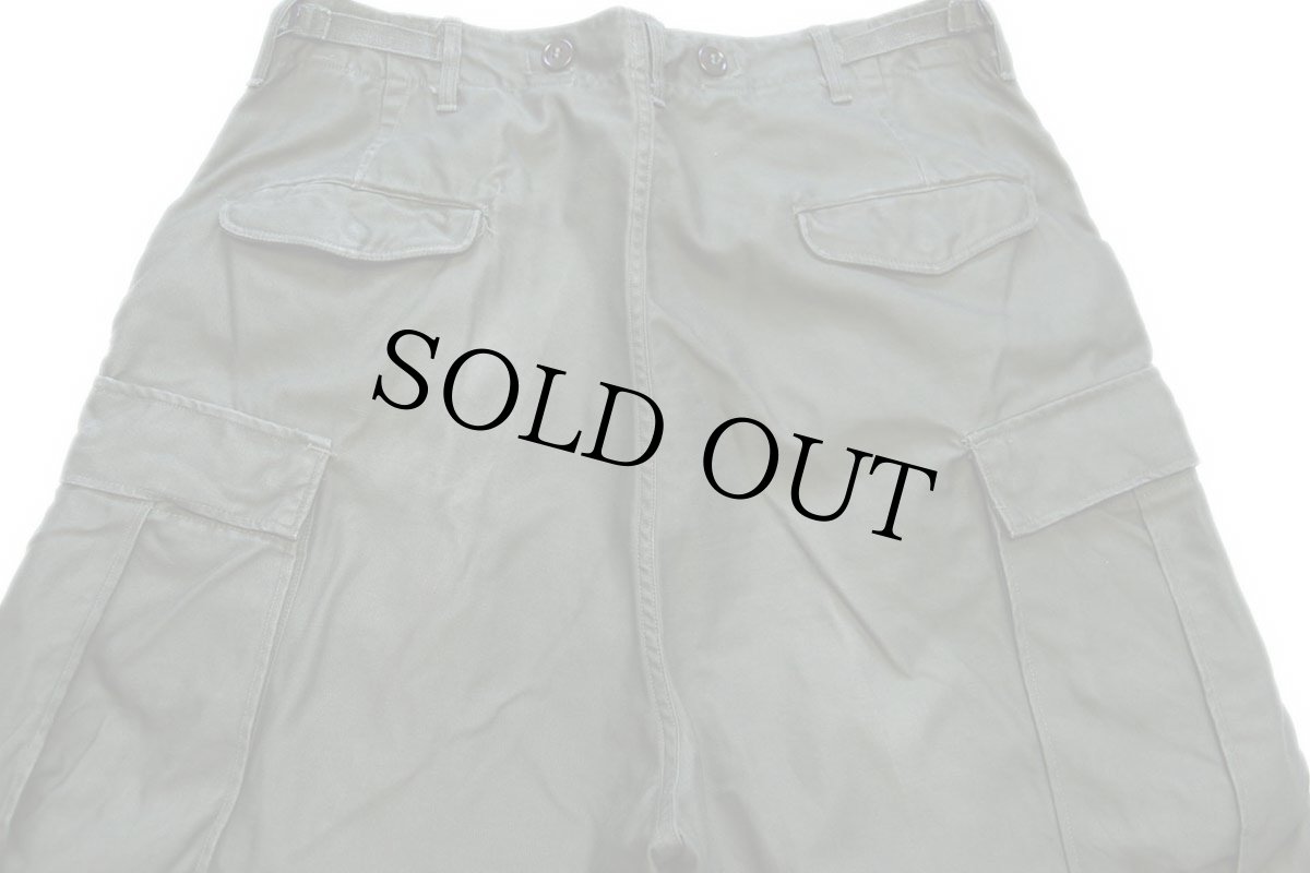 画像5: 50s 米軍 U.S.ARMY M-51 フィールドカーゴパンツ オリーブグリーン L-M (5)