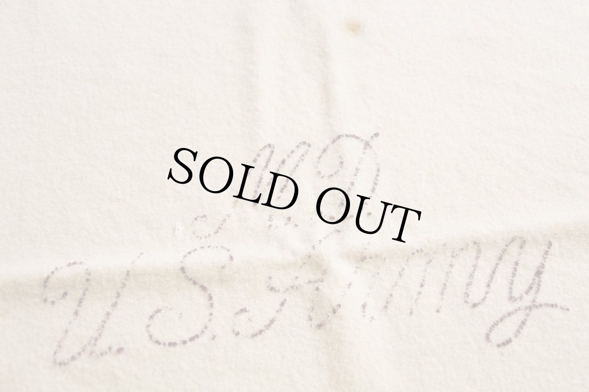 画像3: 40s 米軍 U.S.ARMY 1944 ウール ブランケット (3)