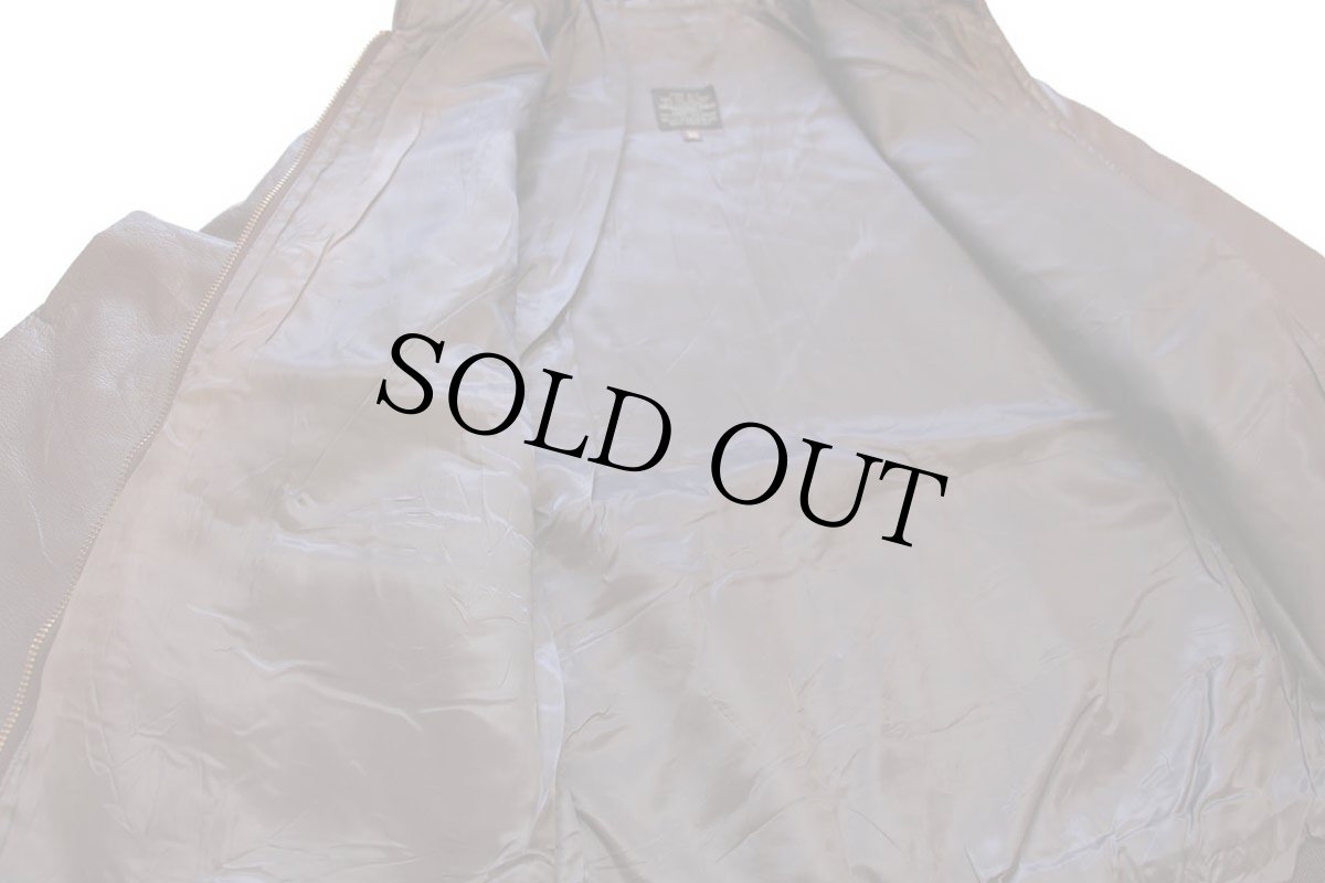 画像5: 80s WILLIS & GEIGER A-2 フライト レザージャケット 焦げ茶 36 (5)