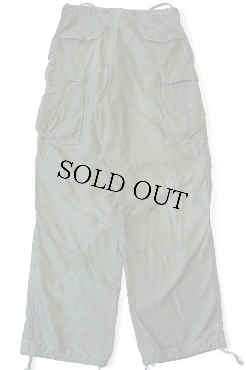 画像3: 50s 米軍 U.S.ARMY M-51 フィールドカーゴパンツ オリーブグリーン L-M (3)