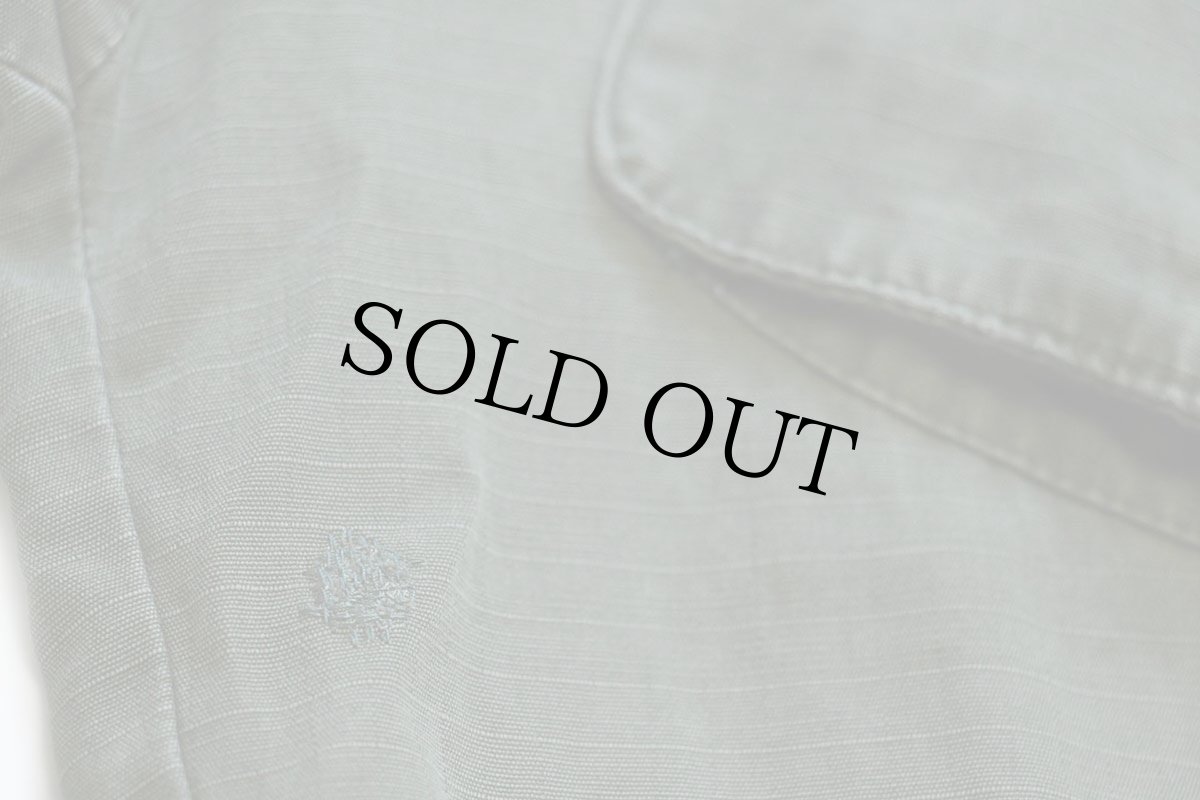 画像7: 70s 米軍 U.S.ARMY ジャングルファティーグジャケット オリーブグリーン M-R (7)