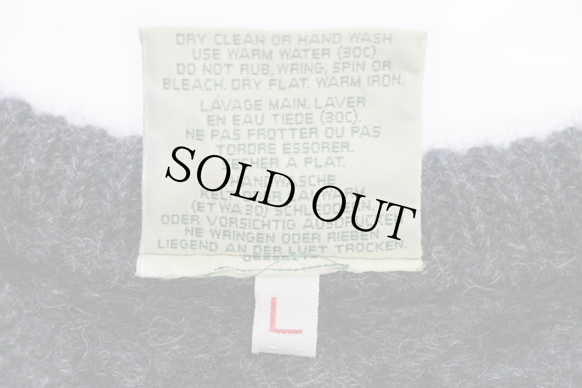 画像5: アイルランド製 Carraig Donn ケーブル編み ウールニット セーター チャコールグレー★フィッシャーマン (5)