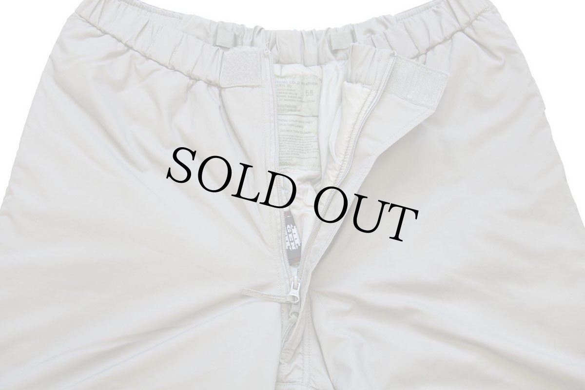 画像4: 00s 米軍 U.S.ARMY ECWCS GEN3 LEVEL7 PRIMALOFTプリマロフト オーバーパンツ アーバングレー M-R (4)