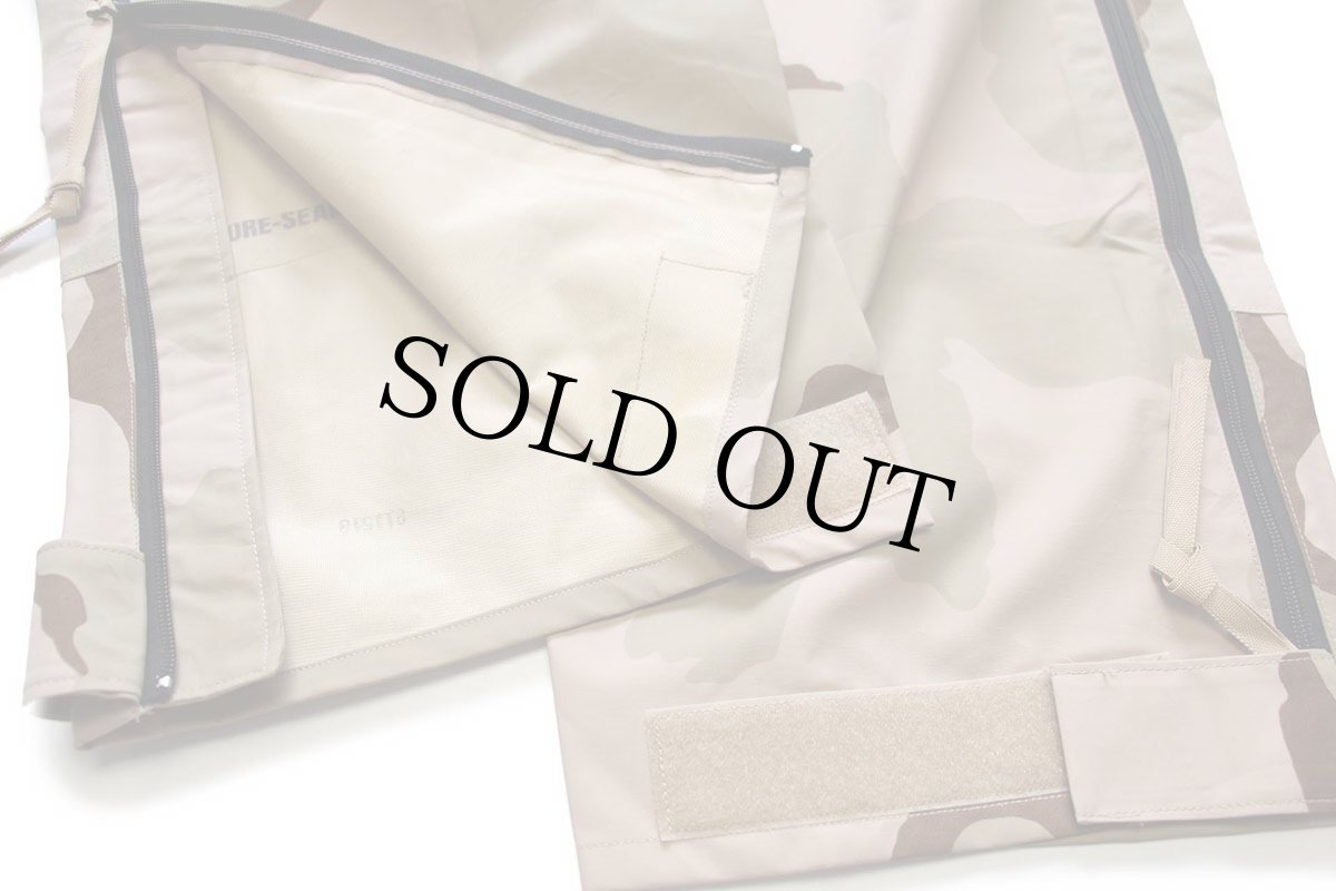 画像8: 00s 米軍 U.S.ARMY ECWCS GEN1 デザートカモ GORE-TEXゴアテックス ナイロン オーバーパンツ XL-R (8)