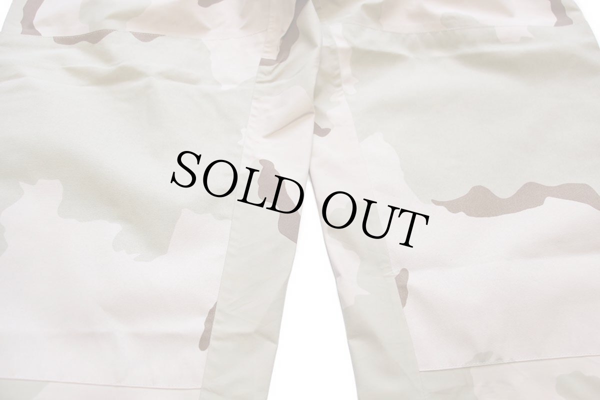 画像7: 00s 米軍 U.S.ARMY ECWCS GEN1 デザートカモ GORE-TEXゴアテックス ナイロン オーバーパンツ XL-R (7)