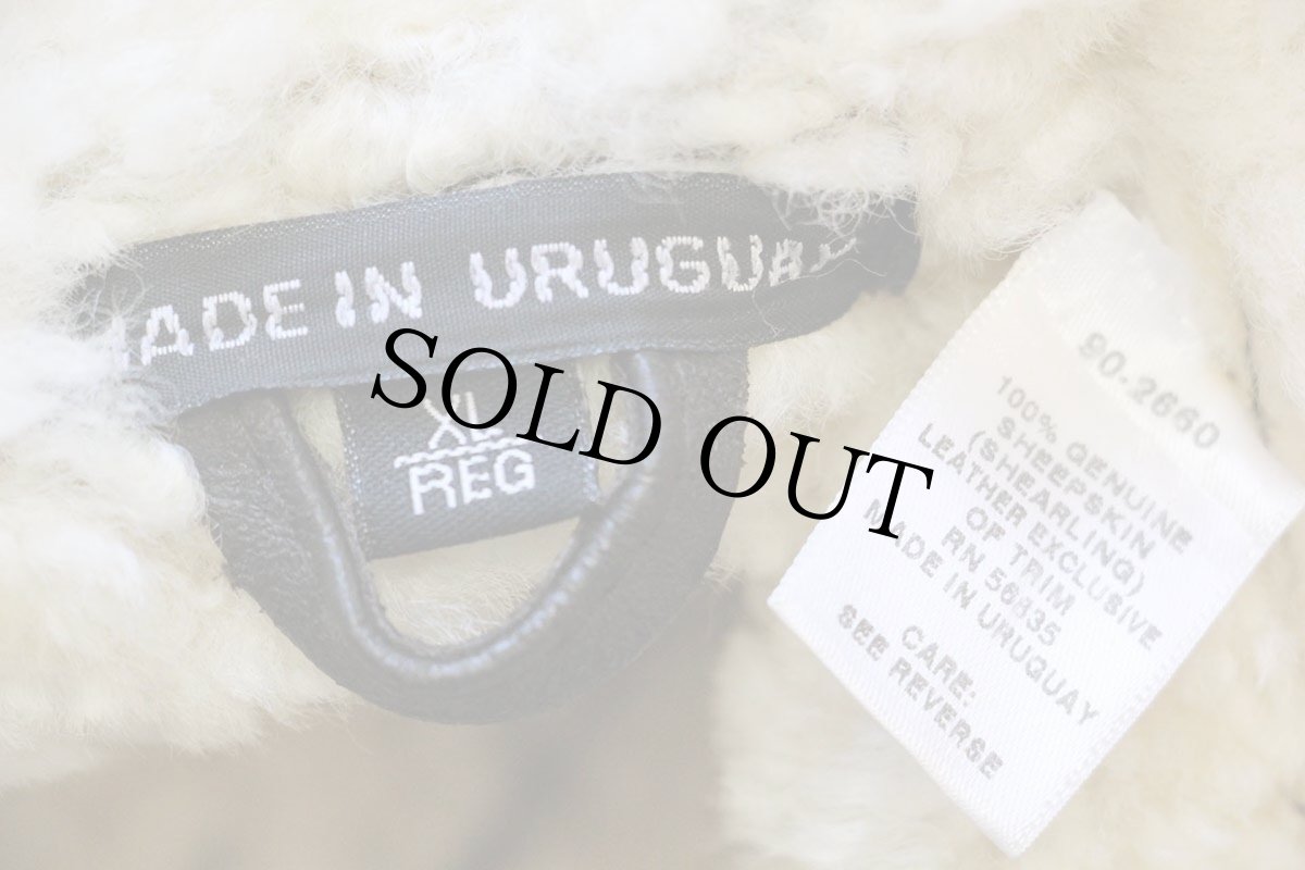 画像5: 00s Cabela'sカベラス B-3タイプ ムートン フライトジャケット 焦げ茶 XL (5)