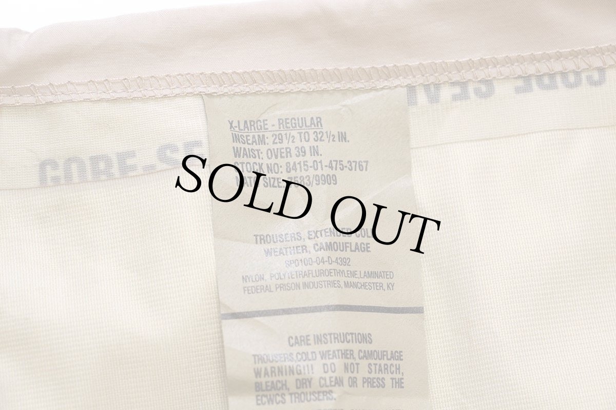 画像6: 00s 米軍 U.S.ARMY ECWCS GEN1 デザートカモ GORE-TEXゴアテックス ナイロン オーバーパンツ XL-R (6)