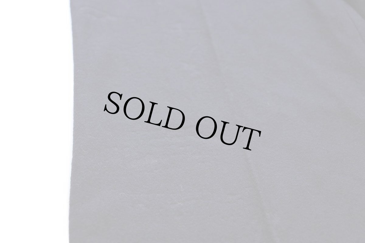 画像10: デッドストック★70s JEAN'S WEST フレア メルトン ウール セーラーパンツ 濃紺 W30 (10)