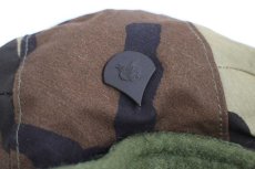 画像5: 90s 米軍 U.S.ARMY ピンズ付き ウッドランドカモ ヘルメットライナー キャップ 7 1/4 (5)