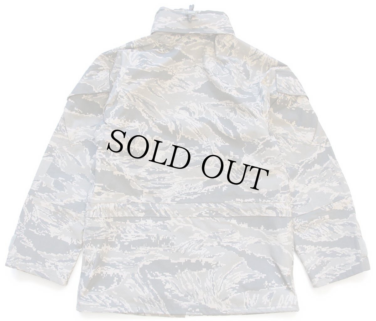 画像2: 00s 米軍 USAF APECS ABU デジタル タイガーカモ GORE-TEXゴアテックスパーカー XS-S (2)