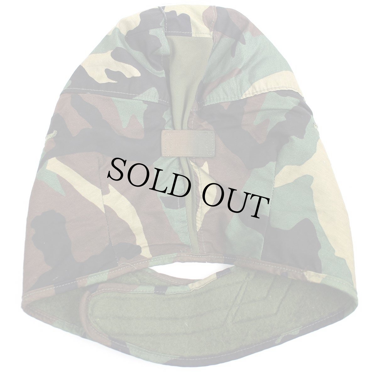 画像4: 90s 米軍 U.S.ARMY ピンズ付き ウッドランドカモ ヘルメットライナー キャップ 7 1/4 (4)