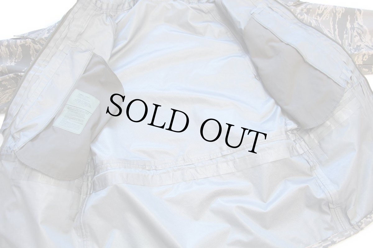 画像5: 00s 米軍 USAF APECS ABU デジタル タイガーカモ GORE-TEXゴアテックスパーカー XS-S (5)