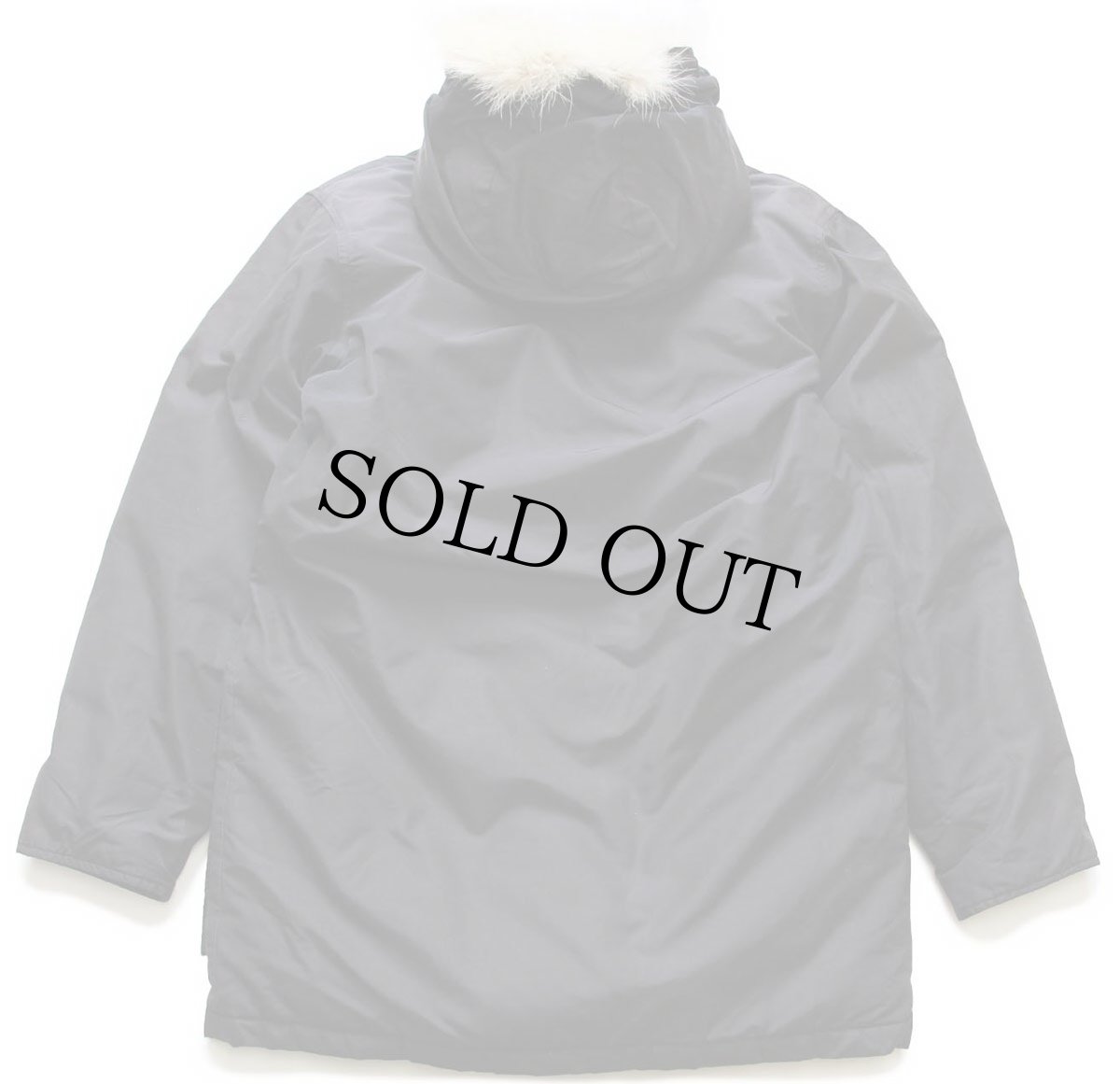画像2: 00s USA製 WOOLRICH JOHN RICH&BROS ウールリッチ コヨーテファー アークティックパーカー ダウンコート 黒 S★B-9タイプ (2)