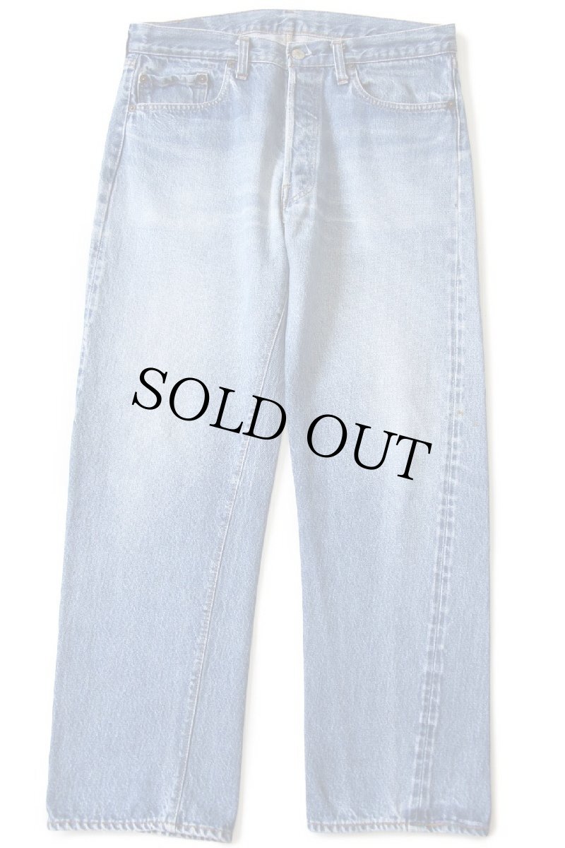 画像2: 80s USA製 Levi'sリーバイス 501 66後期 デニムパンツ w35 (2)