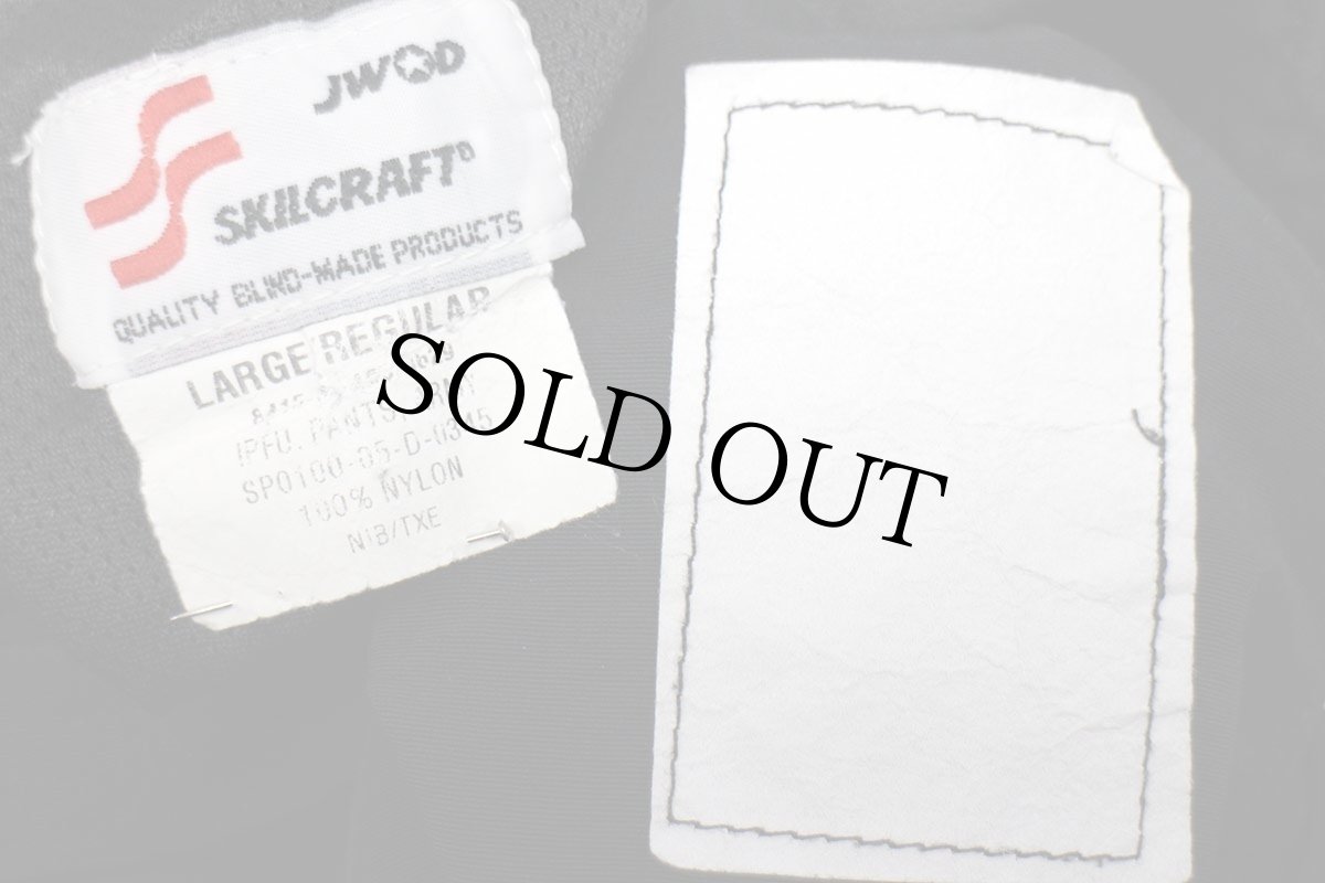 画像6: 00s 米軍 U.S.ARMY IPFU トレーニング ナイロンパンツ 黒 L/R★58 PFU (6)