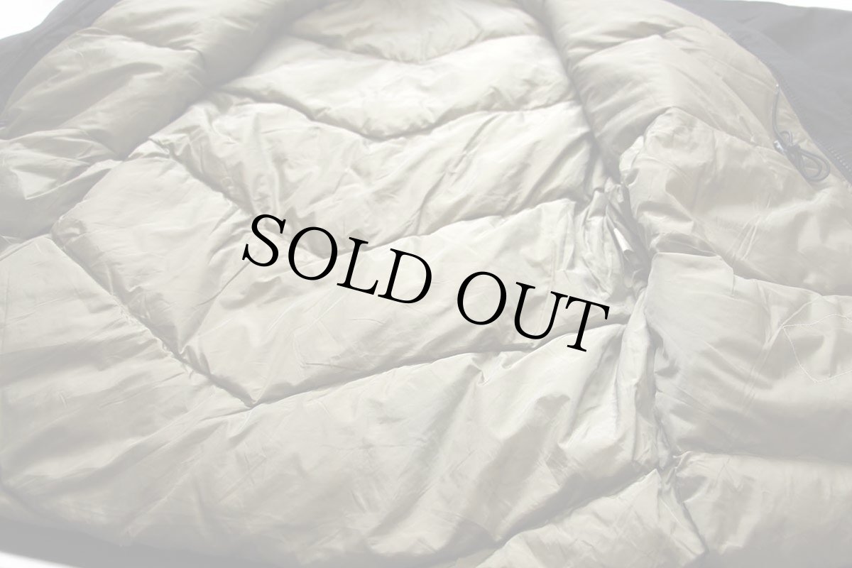 画像5: 90s RIFLE コヨーテファー ダウンコート 黒 M★アークティックパーカー B-9タイプ  (5)