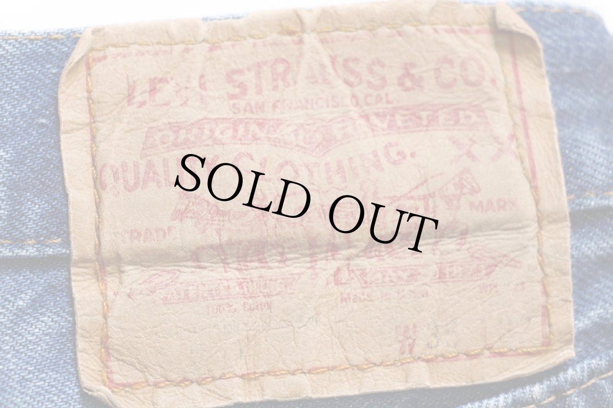 画像6: 80s USA製 Levi'sリーバイス 501 66後期 デニムパンツ w35 (6)