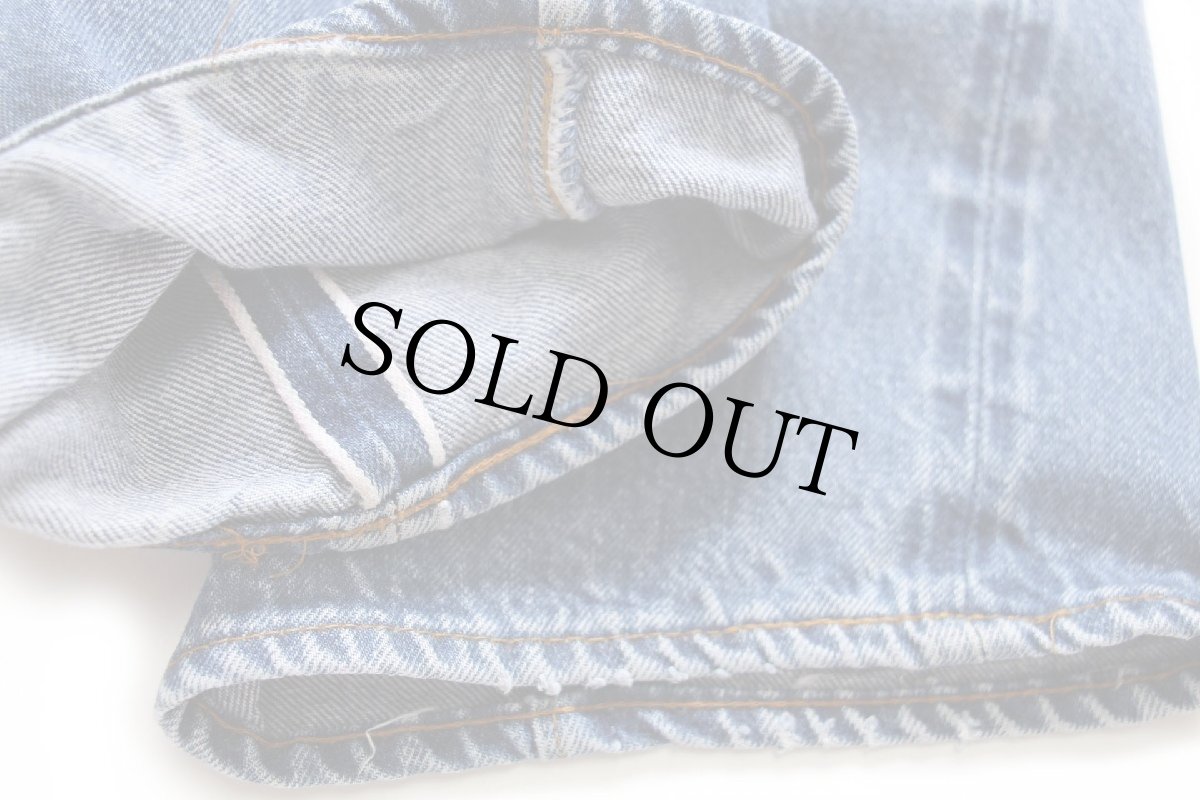 画像11: 80s USA製 Levi'sリーバイス 501 66後期 デニムパンツ w35 (11)