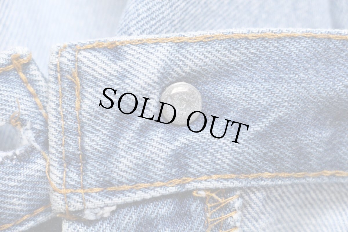 画像9: 80s USA製 Levi'sリーバイス 501 66後期 デニムパンツ w35 (9)